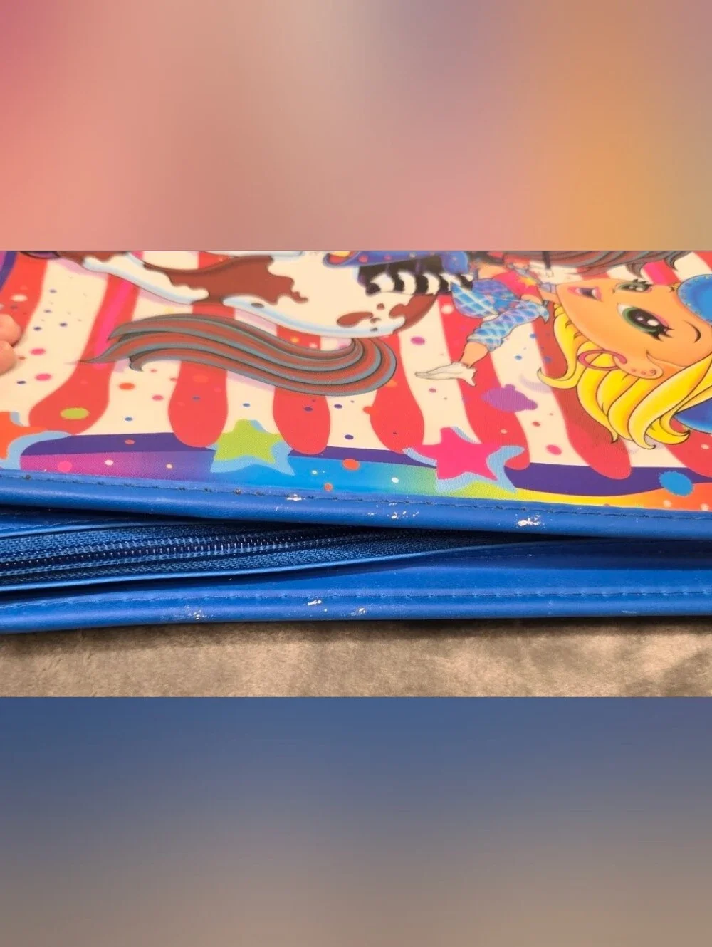 Vintage Lisa Frank American Cowgirl Binder Set w/ Folder & planner Y2K